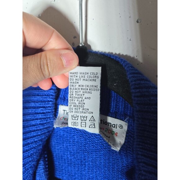 Tiara international Womens Cardinal Beaded Full Zip Sweater Jacket Size Small - Picture 8 of 9